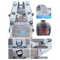 HLY  Mochila de Viaje en Cabina de Avión Maleta de Mujer Equipaje de Mano en Cabina de Avión Mochila de Senderismo 45x36x20 Mochila para Portátil Impermeable para Hombre con Cargador USB - details 2