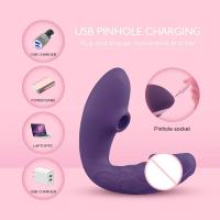 Vibrador de Succión Vaginal para Mujeres Estimulador de Clítoris Dildo Sexo Oral Juguete Sexual Erotico para Masturbación Femenina - details 13