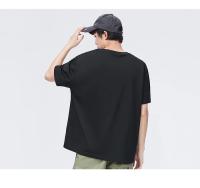 Camiseta Casual de Manga Corta Semir 2024 Algodón Puro Cuello Redondo Top de Moda para Hombres - details 7