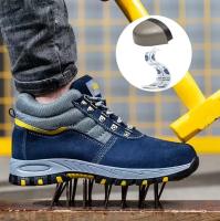 Botas de Trabajo para Hombres Zapatillas de Acero Indestructibles Anti-golpes, Anti-agujas - details 2