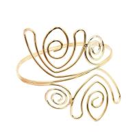 Brazalete de Hojas Doradas Encanto de Torsión para Mujeres Brazalete de Diosa Grieca - details 9