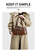 Bolso de hombro para las axilas Bolso de locomotora con bloqueo de cinturón retro Bolso de viaje de moda - details 16