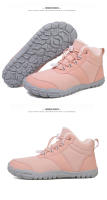 Zapatos de algodón cálidos de terciopelo impermeables antideslizantes zapatos de cinco dedos descalzos de suela gruesa para mujer - details 43