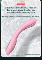 Vibrador de Doble Cabeza de Silicona Líquida Multifrecuencia Masaje Eléctrico para Masturbación Femenina Productos Sexuales para Adultos - details 16