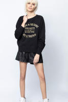 Sudadera con capucha bordada de algodón rosa para mujer, Jersey clásico francés de nicho ZV, 24 principios de otoño, nuevo - details 35