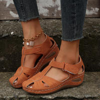 Sandalias de cuña para mujer, estilo de moda para boda - details 1