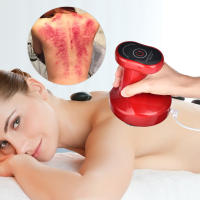 Masajeador de Vacío Eléctrico para Disco Lumbar y Abdomen Herramienta de Guasha Raspar Aplicación de Presión Negativa 2 Gear Quemador de Grasa - details 4