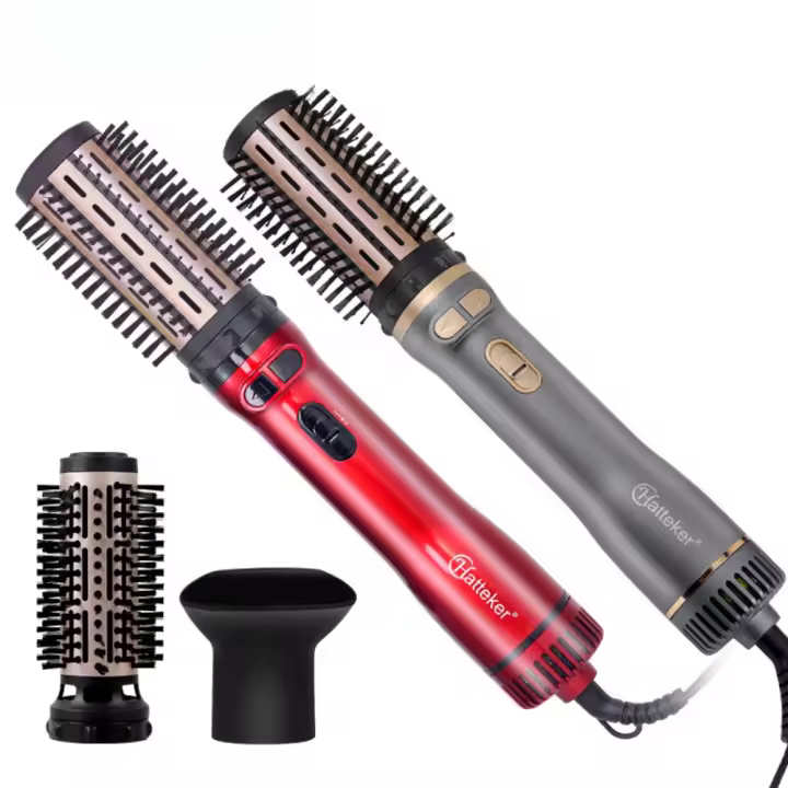 Peine de Aire Caliente Multifuncional 3 en 1, Peine, Secador de Cabello, Rizador Automático - 1