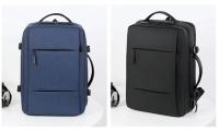 Mochila de viaje clásica para hombre, morral de negocios expandible con USB, bolsa de gran capacidad para ordenador portátil, im - details 7