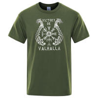 Camiseta con Estampado de Leyenda Vikinga para Hombre, Prenda de Algodón, Manga Corta, Estilo Retro, Valhalla Odín, Camisa Clásica de Verano, 2022 - details 14