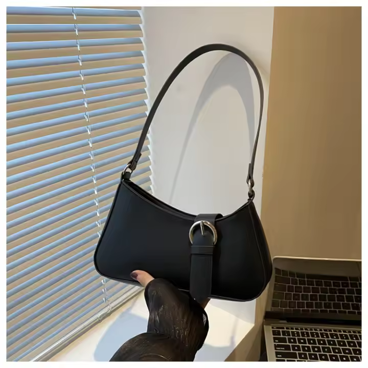 Bolso de Hombro Retro Otoñal de Gran Capacidad Moda Sencilla de Personalidad para Mujeres - 1