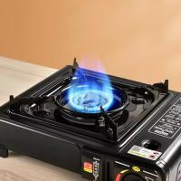 Cocina de gas Ideal para Cocinar en el camping Compatible con cartucho o bombona Con Red a prueba de viento y estuche de Transporte. - details 3