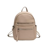 Nueva mochila para mujer 2025 mochila pequeña para mujer de color sólido bolso de viaje personalizado de moda versión coreana para mujer - details 1
