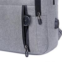 Mochila De Negocios multifuncional para hombre, bolsa impermeable para ordenador portátil, con carga USB, informal, de gran capacidad - details 14