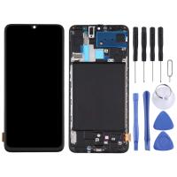 Pantalla LCD TFT para Samsung Galaxy A70 digitalizador montaje completo con marco, sin soporte para identificación de huellas dactilares (negro) - details 0