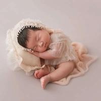 Accesorios de Fotografía para Recién Nacidos Conjunto de Gorro y Abrigo de Piel, Ropa de Punto para Niños, Regalos de Fotos para Madres y Bebés - details 6