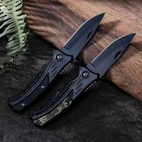 Cuchillo plegable de acero inoxidable fácil de llevar, cuchillo de corte para acampar, multiherramienta, cuchillos de bolsillo, supervivencia al aire libre, salvavidas - details 2