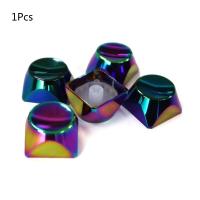 Tapas de teclas de Metal de aleación de aluminio, perfil XDA, cubierta de tecla sin impresión, reemplazo retroiluminado Multicolor para teclado mecánico, bricolaje, H8WD - details 3