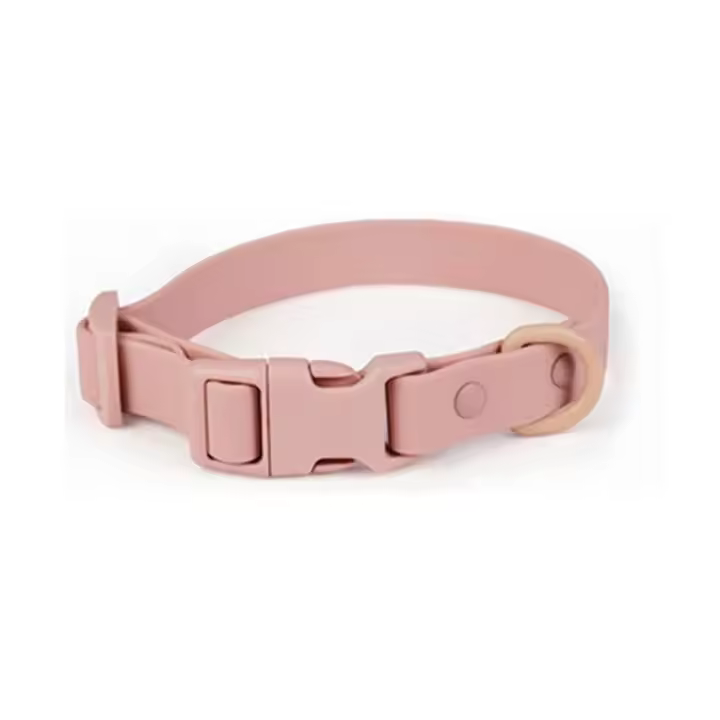 Correa elástica para mascotas, Collar ajustable para identificación de mascotas, Collar impermeable para perro, lavable, a prueba de herrumbre, hebilla de seguridad, cadena para gatito - 1