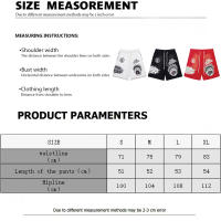 Pantalones cortos deportivos de secado rápido con logo de la tendencia de moda superior de 2025, pantalones casuales de playa de cinco piezas para parejas de verano - details 15