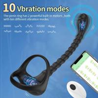 Leten APP Vibrador Anal Remoto Estimulador Prostal de Retraso Masajeador de Juguetes para Adultos para Hombres - details 0