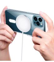 Funda de Vidrio Duro Magnético para iPhone Cubre Carga Inalámbrica Magsafe - details 9