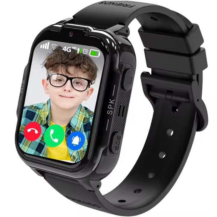 Reloj Inteligente 4G para Niños Pantalla Táctil, GPS, Chat Familiar, SOS, Juegos, Impermeable IP68, Modo Escolar - 1