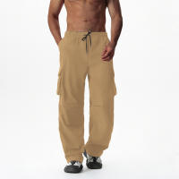 Pantalones de trabajo de marca de moda de verano para hombres, pantalones largos informales ajustados y sueltos de estilo coreano - details 16