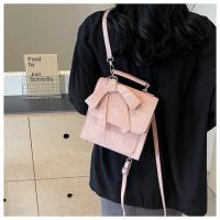 Mochila Premium sense para mujer, mochila informal con textura sólida de color, nueva moda 2025 - details 49