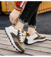 Zapatos Forrest Gump Cuero con Bloques de Color, Zapatos de Papá, Suelas de Plataforma Modernas para Hombre, Zapatos Que se Desván, Zapatos Deportivos Casuales Transpirables - details 12