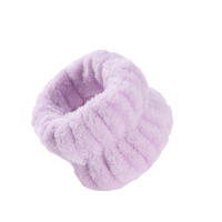 Muñequeras de microfibra reutilizables para mujer, muñequera deportiva para Spa, toalla para lavar la cara, Yoga, correr, absorbente, 1 par - details 8