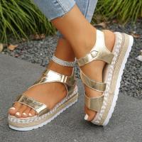 Sandalias planas de verano para mujer, zapatos informales con plataforma a la moda - details 3
