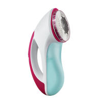 Recortador de bolas de pelo de ropa recargable por USB, Afeitadora eléctrica de tela, removedor de pelusa de suéter, azul claro - details 0