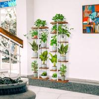 Soporte para Plantas de 8 Niveles Interiores con Estantes para Macetas de Flores Altas y Bajas - details 10