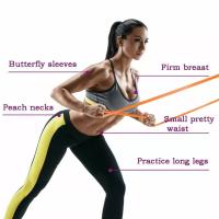 Banda de resistencia física de 5 ~ 120 libras, entrenamiento de agilidad de boxeo, equipo de gimnasio, accesorios de Yoga y Pilates, banda de goma para gimnasio en casa - details 6