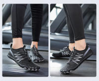 Zapatos de agua Unisex de verano para hombre, descalzos, cinco dedos, zapatos de natación acuáticos, transpirables, para senderismo, vadear, playa, zapatillas de deporte al aire libre - details 12