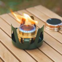 Estufa de Gas Portátil para Cocina Potencia Ajustable Quemadura al Aire Libre de 360 Grados - details 0