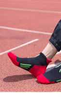 Professional Marathon Running Sock Men Women Sports Fitness Thickened Cushioned Short Tube Low Cut Boat Ankle Socks - details 0