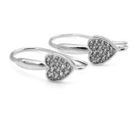 Ganchos de Pendientes de Brasso Dorado 18K con Zirconia Accesorios de Joyería DIY de Alta Calidad para Mujeres - details 10