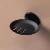 Jabonera sin perforaciones para colgar en la pared, caja de jabón con ventosa, antideslizante, soporte de jabón autodrenaje para Baño - details 1