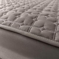 Bonenjoy-Funda de colchón acolchada, Sábana gruesa de Color sólido, Sábana elástica, ropa de cama para el hogar, sin funda de almohada, 1 unidad - details 7
