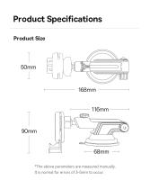 Baseus Cargador Inalámbrico de Gravitacional Estable Carga Rápida de 15W para Coche - details 19