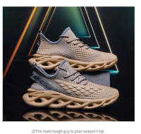 Zapatillas de correr transpirables de marca para hombre, zapatillas deportivas antideslizantes resistentes al desgaste para gimnasio, zapatillas de tenis absorbentes de golpes, zapatillas de deporte con cuchilla a la moda - details 13
