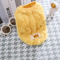 Jersey de lana de invierno para mascotas, ropa ondulada de doble cara para cachorros y gatitos, abrigos cálidos, suéter para perros pequeños y medianos, atuendo para gatos - details 9