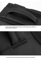 Mochila Unisex Impermeable para Ordenador Portátil de 15,6 Pulgadas, con USB,Para los estudios, viajes o trabajo - details 6