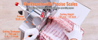 SucceBuy Sierra de cinta eléctrica comercial para carne de 1500 W, sierra de huesos de acero inoxidable para cortar carne, pescado y huesos congelados - details 1