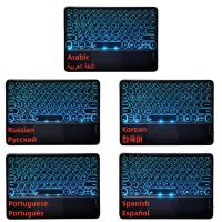 Funda con Teclado retroiluminado para iPad Pro, 11 ", 2024, Bluetooth, ratón inalámbrico, Touchpad RGB, Kit de soporte - details 4