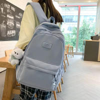 Mochila Impermeable De Alta Capacidad Para Mujer Estilo Universitario Con Portátil Bolsa De Viaje Para Niñas Diseño Lindo Y Moderno - details 11
