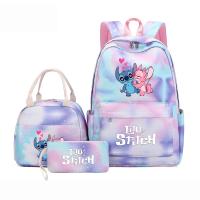 Mochila de LILO Stitch para estudiantes y adolescentes, juego de 3 piezas, bolsa de almuerzo, bolsa de viaje en color, mochila - details 16