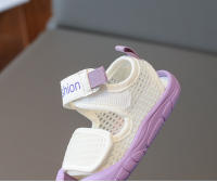 Sandalias De Verano Para Bebés Niños Y Niñas Primera Caminata Suaves Transpirables Tallas 1-3 Años Color Beige Azul Morado - details 16